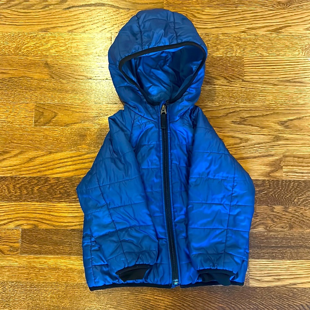 Royal Blue Gap winter puffer jacket